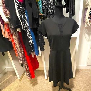 Black Ann Taylor Dress